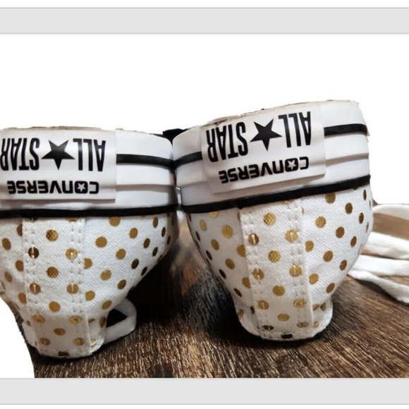 Converse CTAS Polka Dot Low Top Sneakers Shoes - Picture 9 of 12